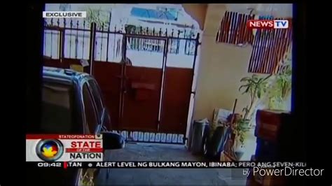 Carl cruz: Kinantot ng Bayaw na guard sa Labas ng bahay .